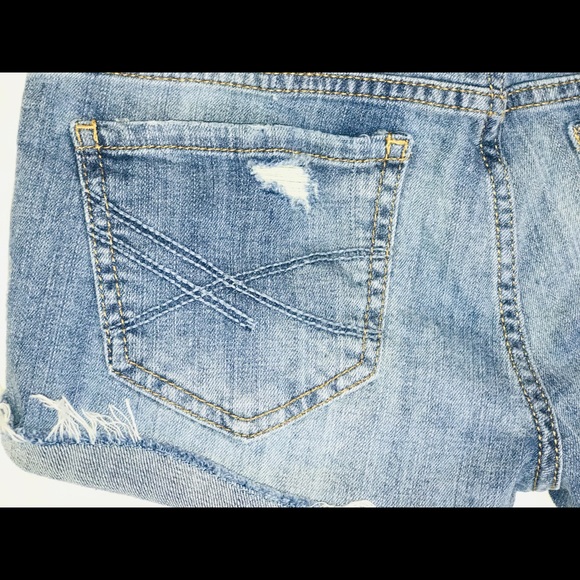 AéRopostale size 0 women’s jean shorts “Shorty” - Picture 7 of 7